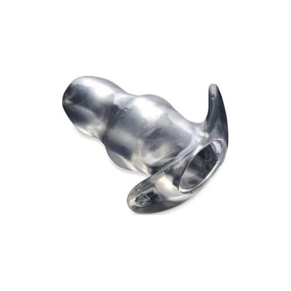 Clear View Hollow Anal Plug Small
