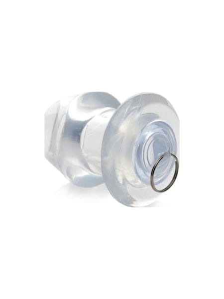 Ass Bung Clear Hollow Anal Dilator 3in Medium