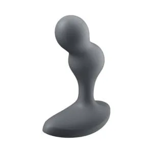 Satisfyer Deep Diver Vibrating Connect App Anal Plug Grey 163699 1 Satisfyer Deep Diver Vibrating Connect App Anal Plug Grey