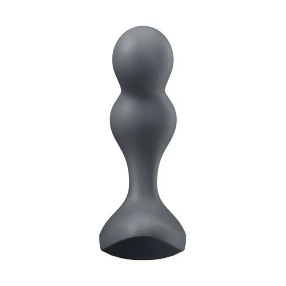 Satisfyer Deep Diver Vibrating Connect App Anal Plug Grey Satisfyer Deep Diver Vibrating Connect App Anal Plug Grey