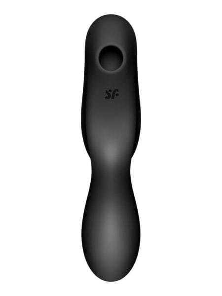 Satisfyer Curvy Trinity 2 Insertable Air Pulse Vibrator Black