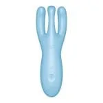 Satisfyer Threesome 4 Connect App Layon Vibrator Blue