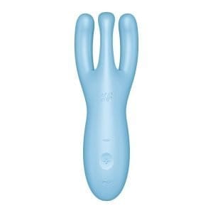 Satisfyer Threesome 4 Connect App Layon Vibrator Blue 163704 1 Satisfyer Threesome 4 Connect App Layon Vibrator Blue