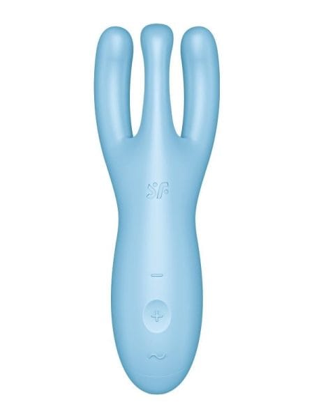 Satisfyer Threesome 4 Connect App Layon Vibrator Blue