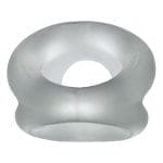 Tri Squeeze Cocksling Ballstretcher Clear Ice