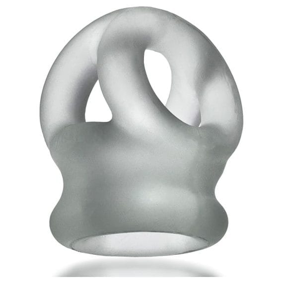 Tri Squeeze Cocksling Ballstretcher Clear Ice Tri Squeeze Cocksling Ballstretcher Clear Ice