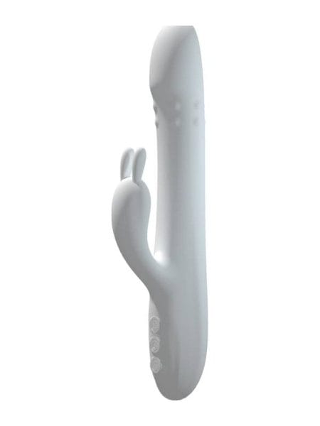 Rabbit Pro Thrusting Vibrator White