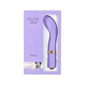 Pillow Talk Special Edition Sassy G Spot Massager Purple 163828 1 Pillow Talk Special Edition Sassy G Spot Massager Purple