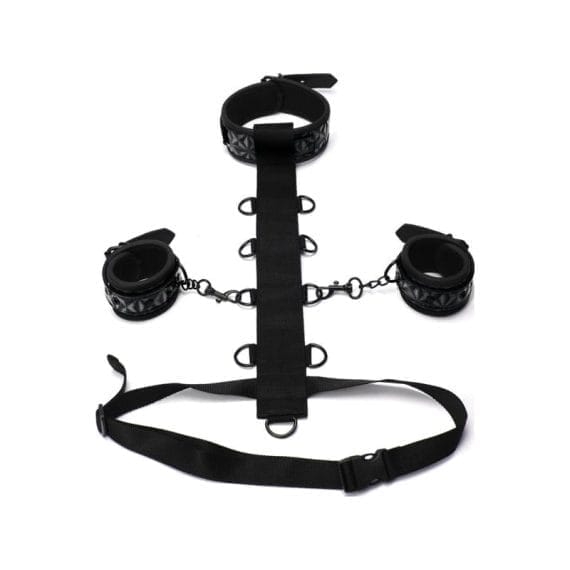 Whip Smart Diamond Body Restraint 3 Pc Set Black