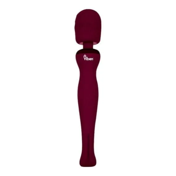 Viben Sultry Rechargeable Wand Massager Ruby