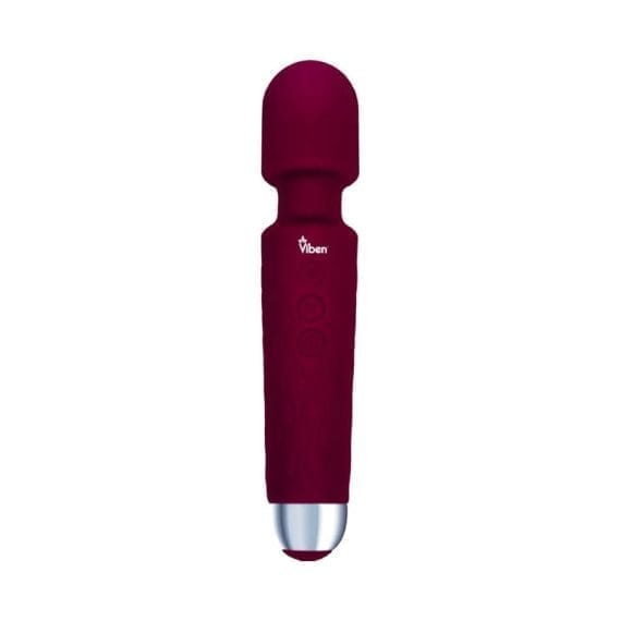 Viben Tempest Rechargeable Wand Massager Ruby