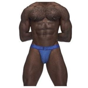 Male Power Sexagon Strappy Ring Jock Blue 163957 1 1 Male Power Sexagon Strappy Ring Jock Blue