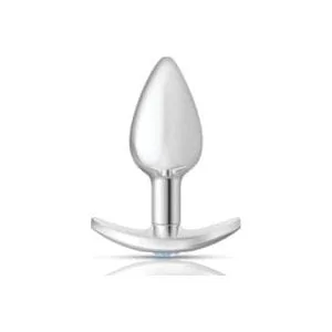 Cheeky Charms Silver Anchor Butt Plug W Clear And Teal Jewel Kit 164017 1 Cheeky Charms Silver Anchor Butt Plug w Clear and Teal Jewel Kit