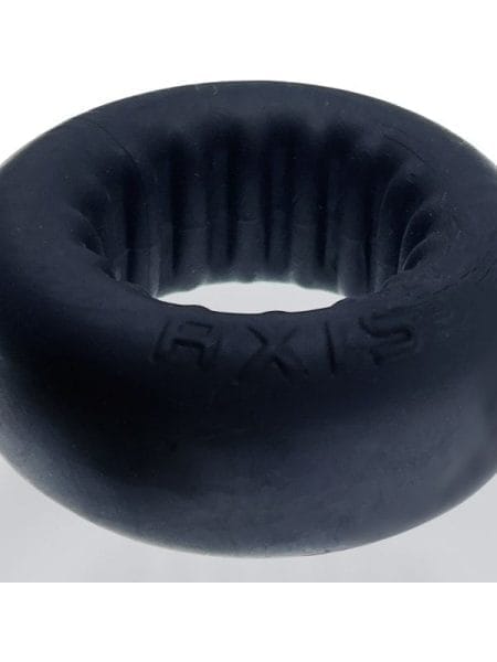 Axis Rib Griphold Cockring Black Ice