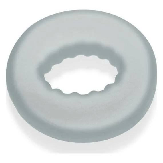 Axis Rib Griphold Cockring Clear Ice