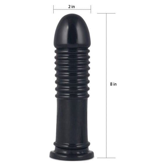King Size 8In Anal Bumper Butt Plug King Size 8in Anal Bumper Butt Plug