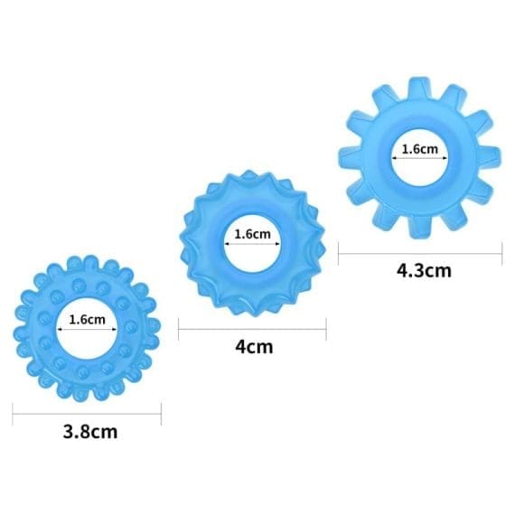 Lumino Play Penis Rings 3 Pc Lumino Play Penis Rings 3 Pc