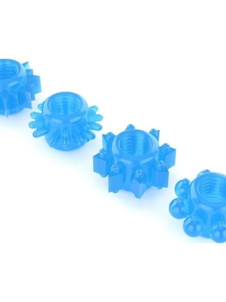 Lumino Play Penis Rings 4 Pc