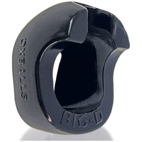 Big D Shaft Grip Cock Ring Black Big D Shaft Grip Cock Ring Black