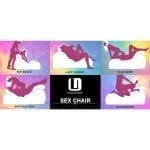 Kama Sutra Chaise Love Lounge 2 Tone Black/White