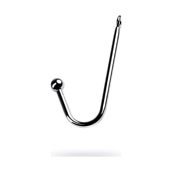 Silver Metal Anal Hook w Ball