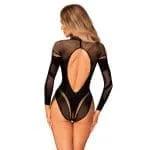 Open Back Teddy B135 Black