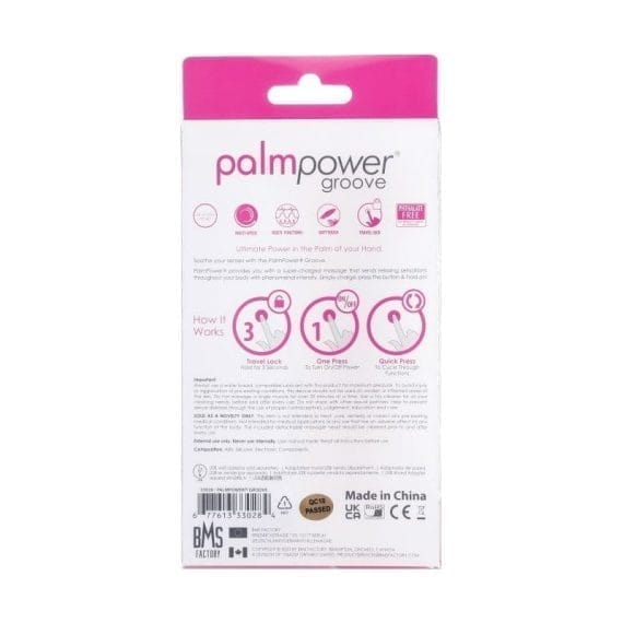 Palmpower Groove Mini Wand Fuchsia PalmPower Groove Mini Wand Fuchsia