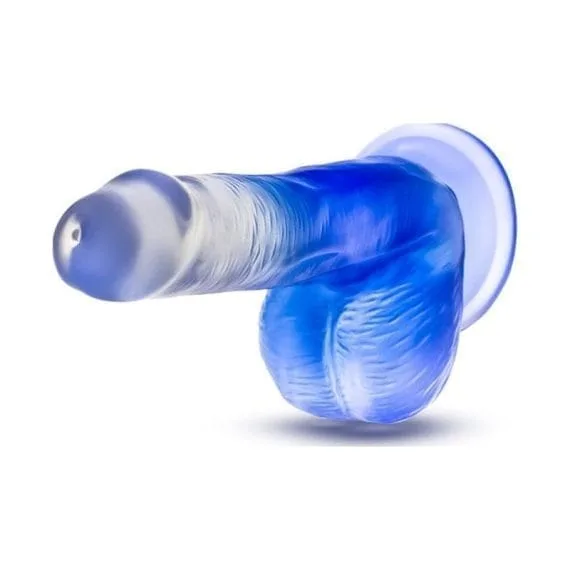 B Yours Morning Dew 6In Dildo Stella Blue B Yours Morning Dew 6in Dildo Stella Blue