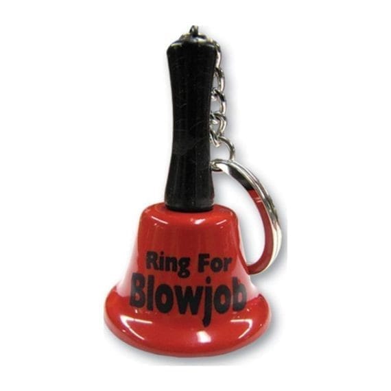 Ring For Blow Job Mini Bell Keychain