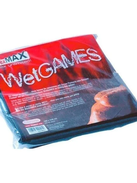 SexMAX WetGAMES Sheet Black