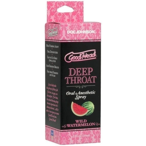 Goodhead Deep Throat Spray Wild Watermelon 59Ml GoodHead Deep Throat Spray Wild Watermelon 59ml