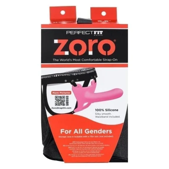 Zoro Strap-On 6.5in Pink