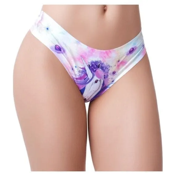 Fantasy Dreams Unicorn Thong