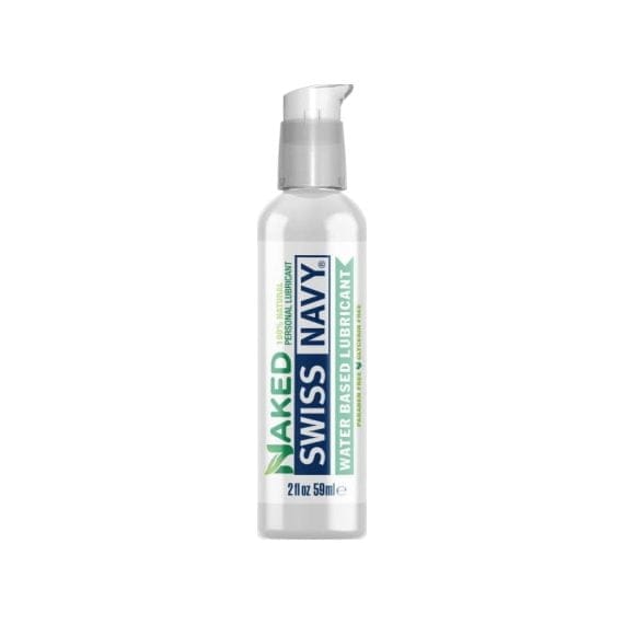 Swiss Navy Naked All Natural Water Based Lubricant 2oz/59ml