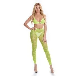 All About Leaf Bra Set Green 165230 1 All About Leaf Bra Set Green