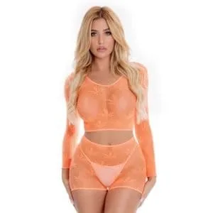 Leaf It To Me Short Set Orange 165231 1 Leaf It To Me Short Set Orange
