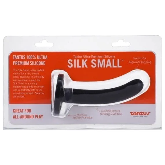 Silk Dildo Small Onyx Silk Dildo Small Onyx