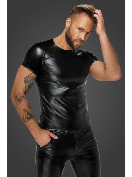 Wetlook T-Shirt with Snake Wetlook Sleeves