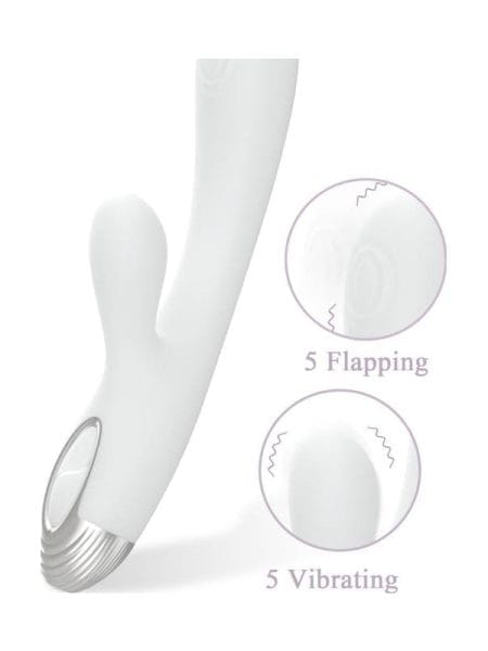 Pada Rabbit and G-Spot Pulsing Vibrator White