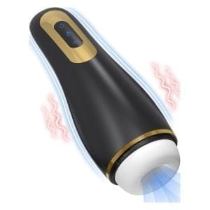 165790 1 Capas Thrusting and Sucking Auto USB Masturbator