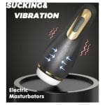 Capas Thrusting and Sucking Auto USB Masturbator