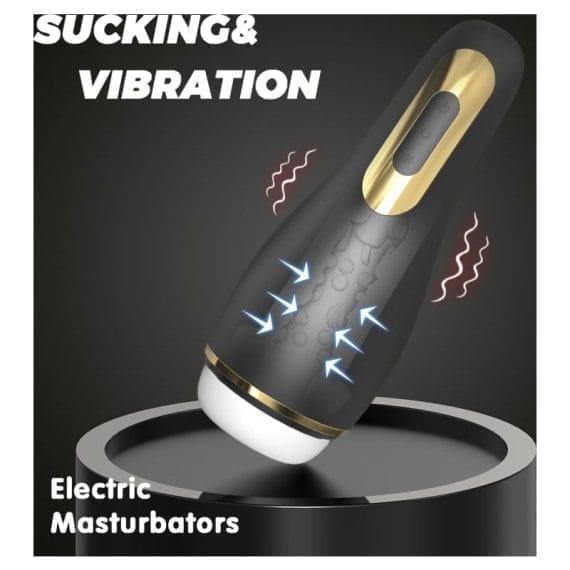 Capas Thrusting and Sucking Auto USB Masturbator