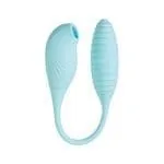 JOS Roow Vaginal and Clitoral Air Pulse Stimulator Blue