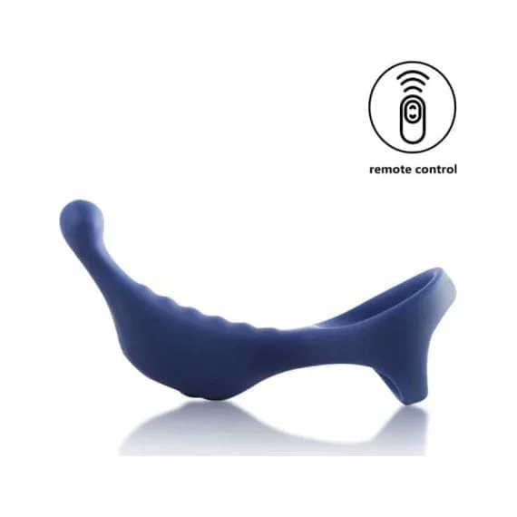 Underquaker Vibrating Anal Probe With Cockring And Remote Underquaker Vibrating Anal Probe with Cockring and Remote