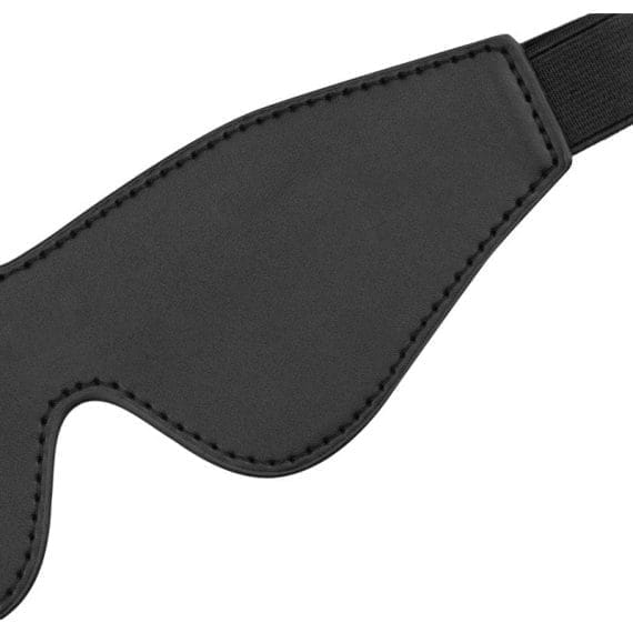 Faux Leather Blindfold Black Faux Leather Blindfold Black