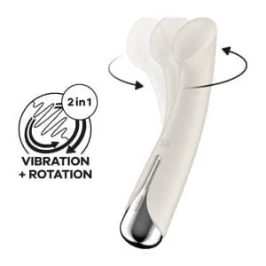 Satisfyer Spinning G-Spot 1 Beige 165926 1 Satisfyer Spinning G-Spot 1 Beige