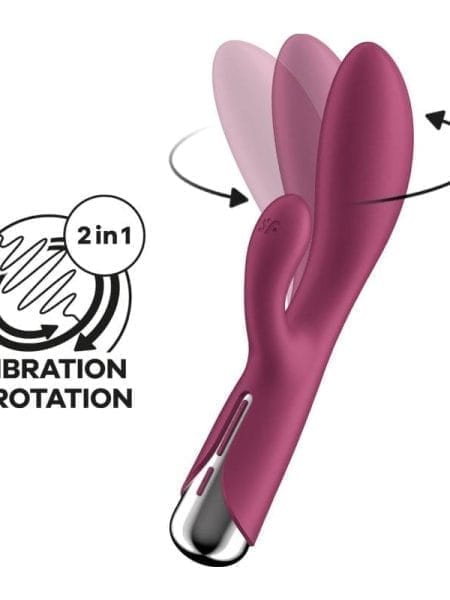 Satisfyer Spinning Rabbit 1 Red