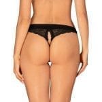 Chemeris Crotchless Panties Black