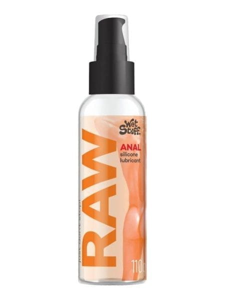 Wet Stuff Raw Anal Silicone Lubricant Pump Top 110g