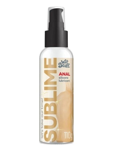 Wet Stuff Sublime Anal Silicone Lubricant Pump Top 110g